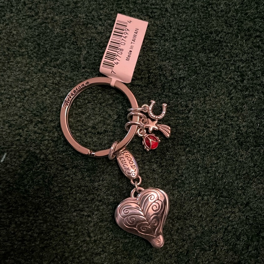 Brighton Key fob with charms. New, never used